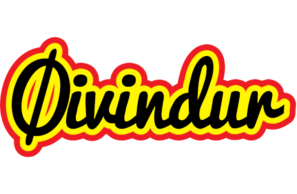 Øivindur flaming logo