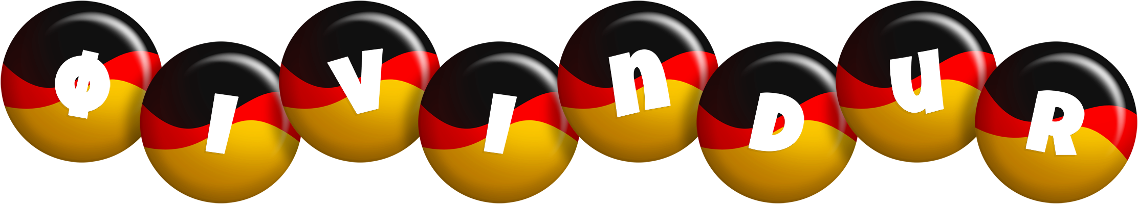 Øivindur german logo