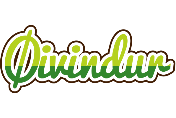 Øivindur golfing logo