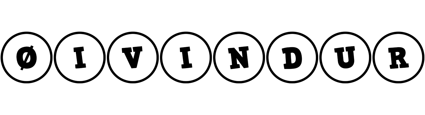 Øivindur handy logo