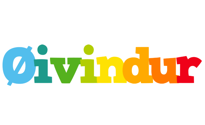 Øivindur rainbows logo