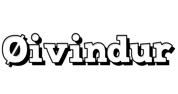 Øivindur snowing logo