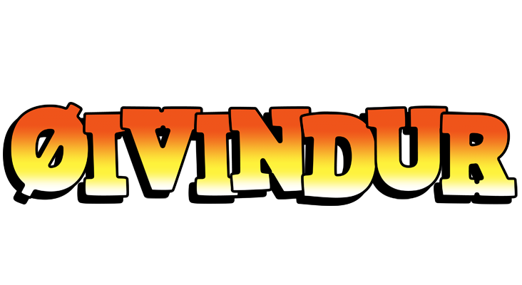 Øivindur sunset logo