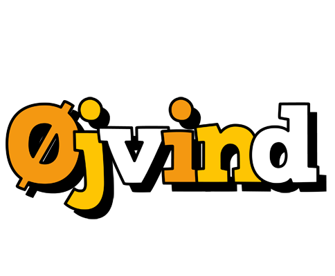 Øjvind cartoon logo