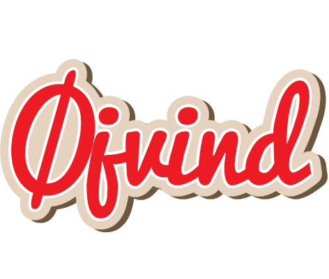 Øjvind chocolate logo