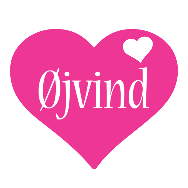 Øjvind love-heart logo