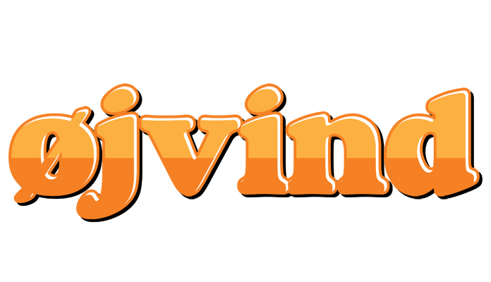 Øjvind orange logo