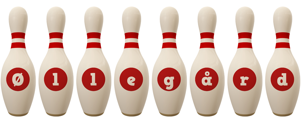 Øllegård bowling-pin logo