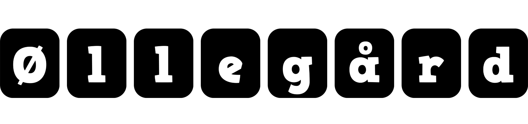 Øllegård box logo
