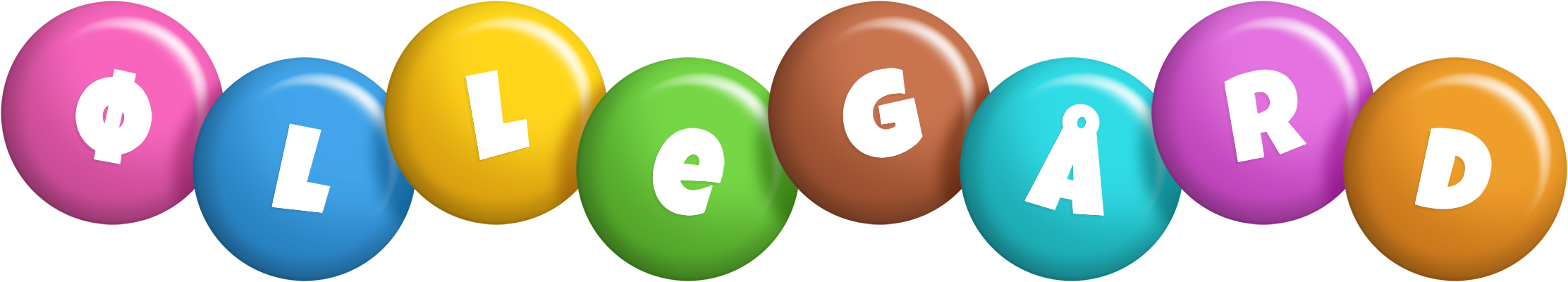 Øllegård candy logo