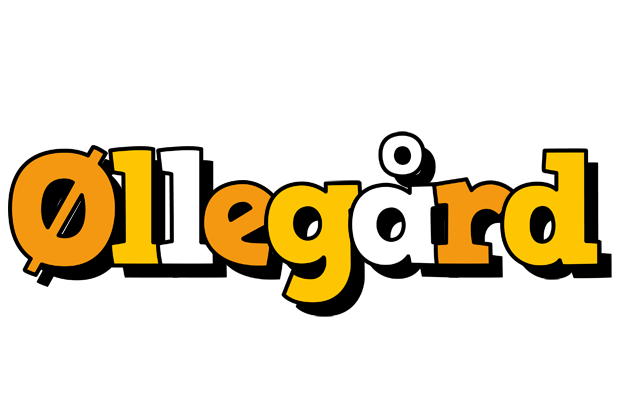 Øllegård cartoon logo