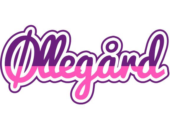 Øllegård cheerful logo