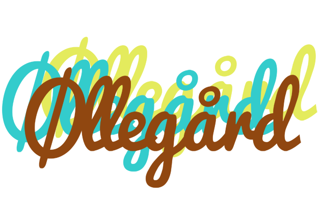 Øllegård cupcake logo