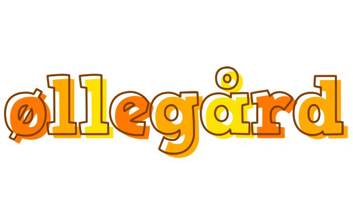 Øllegård desert logo