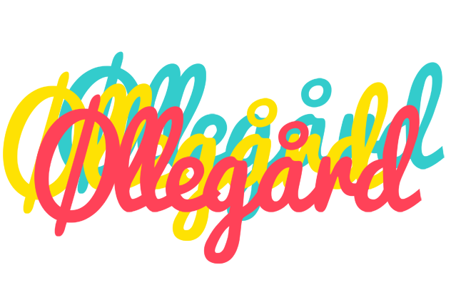 Øllegård disco logo
