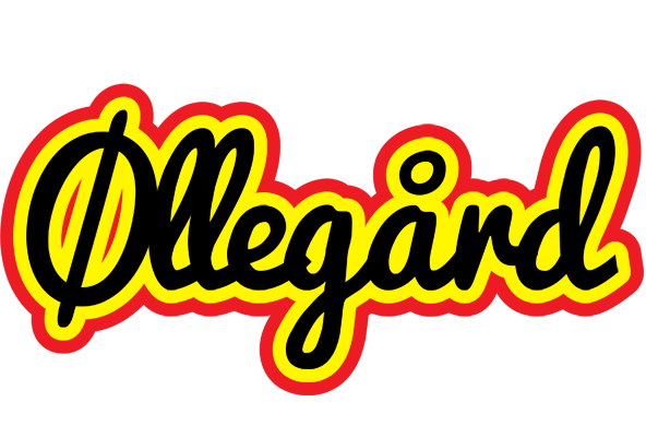 Øllegård flaming logo