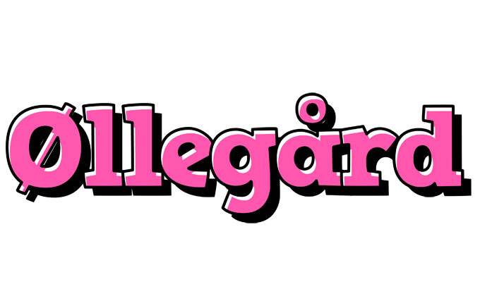 Øllegård girlish logo