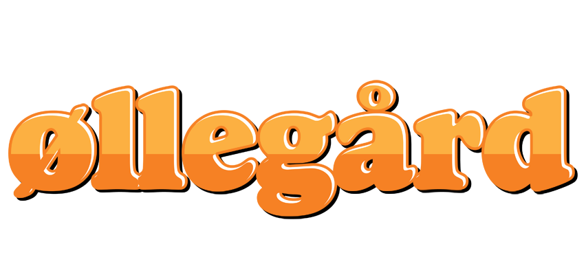 Øllegård orange logo