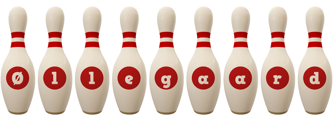 Øllegaard bowling-pin logo