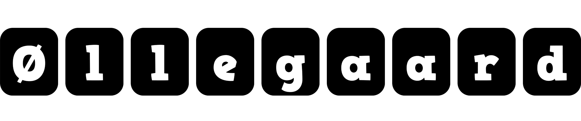 Øllegaard box logo