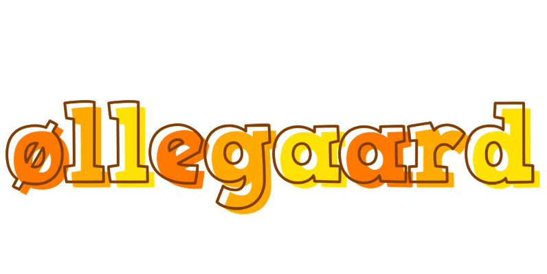 Øllegaard desert logo