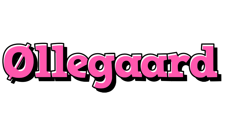 Øllegaard girlish logo