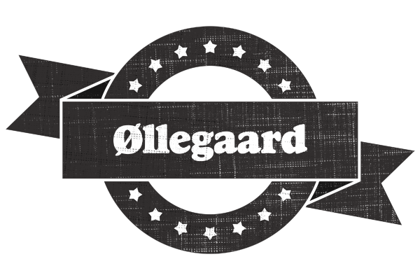 Øllegaard grunge logo