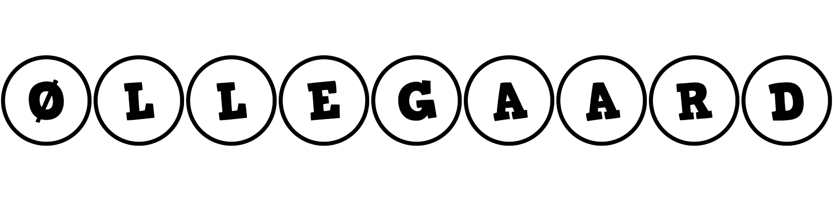 Øllegaard handy logo