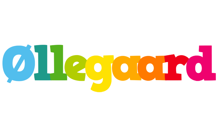 Øllegaard rainbows logo