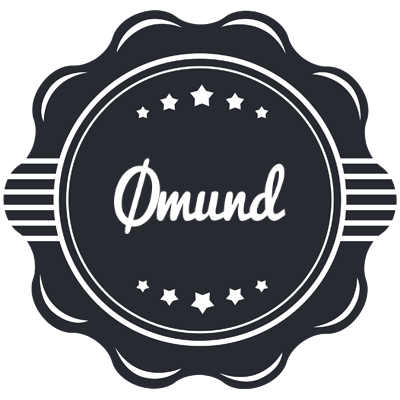 Ømund badge logo