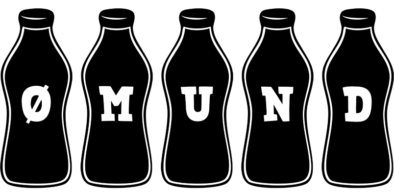 Ømund bottle logo