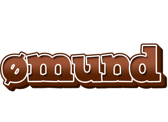 Ømund brownie logo