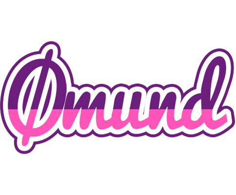 Ømund cheerful logo