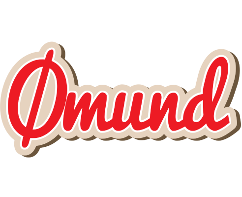 Ømund chocolate logo