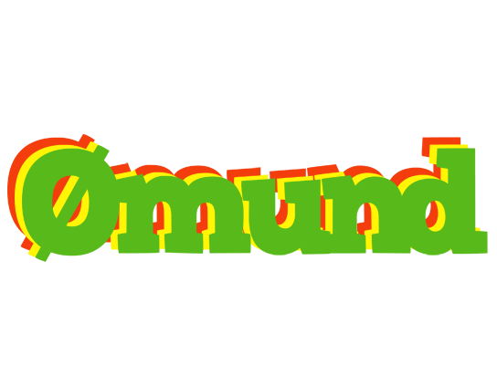Ømund crocodile logo