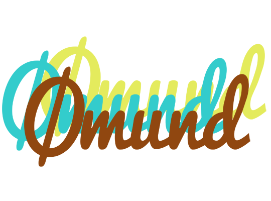 Ømund cupcake logo