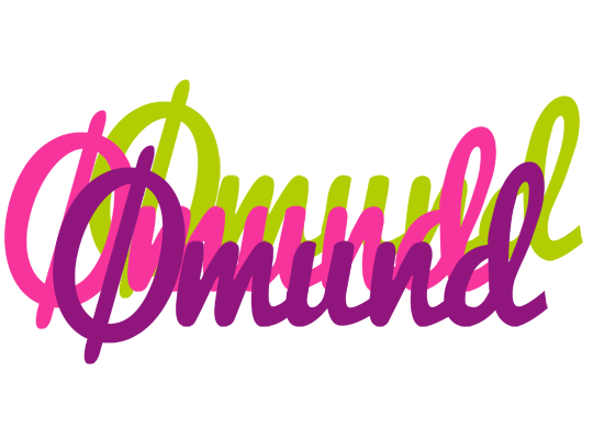 Ømund flowers logo