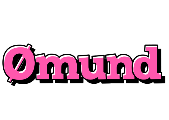 Ømund girlish logo