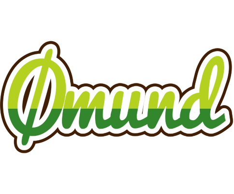 Ømund golfing logo