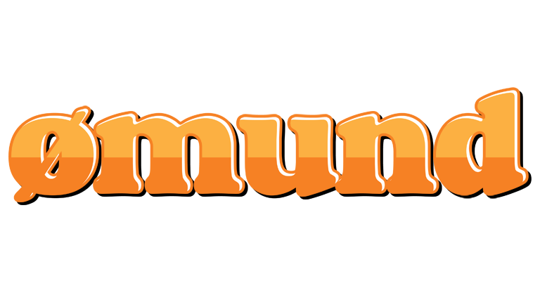 Ømund orange logo