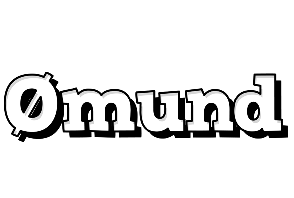 Ømund snowing logo