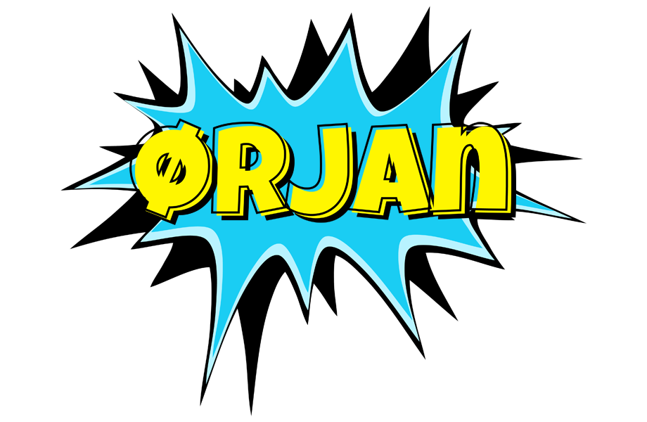 Ørjan amazing logo