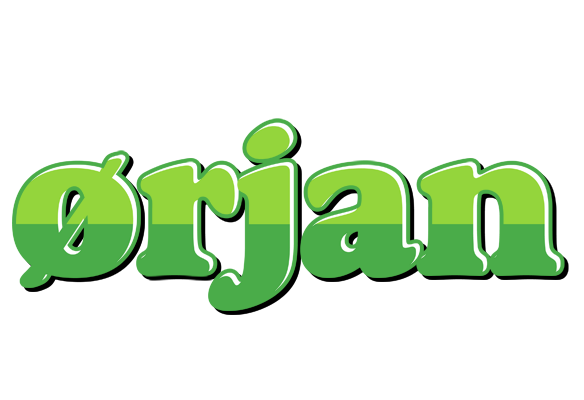 Ørjan apple logo