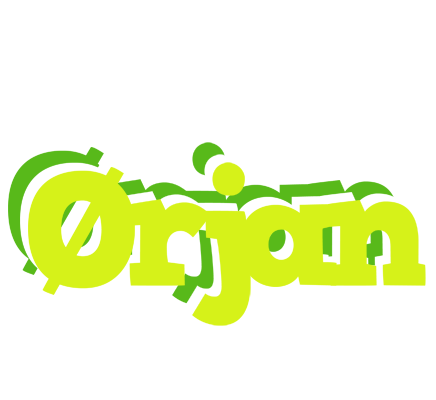 Ørjan citrus logo