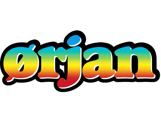 Ørjan color logo