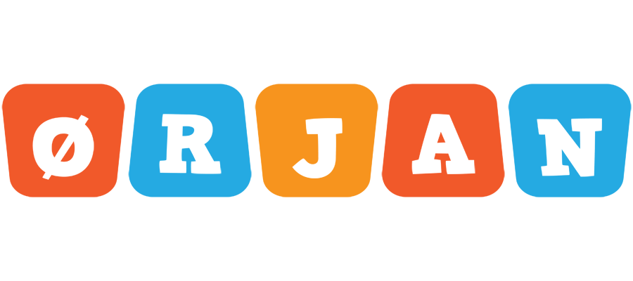 Ørjan comics logo