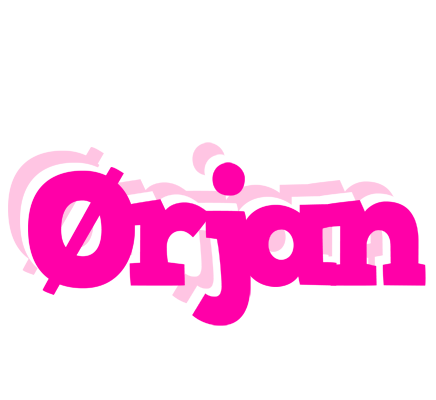 Ørjan dancing logo
