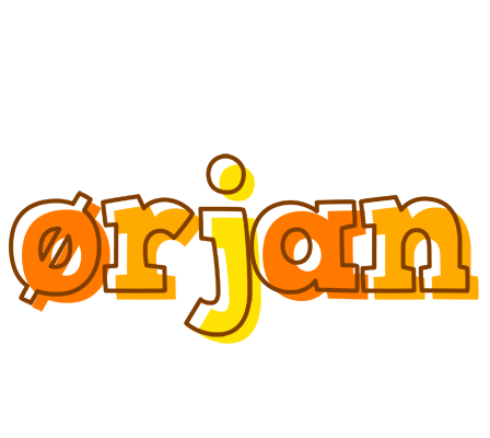 Ørjan desert logo