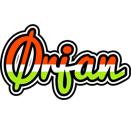 Ørjan exotic logo