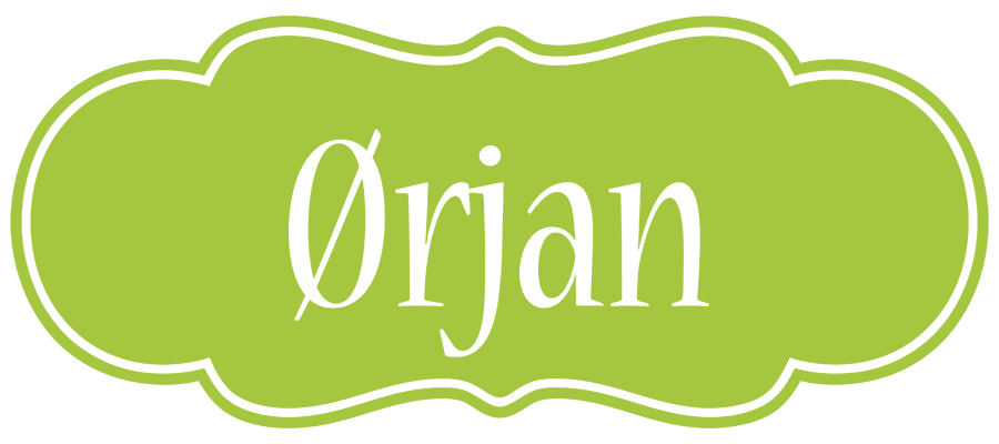 Ørjan family logo